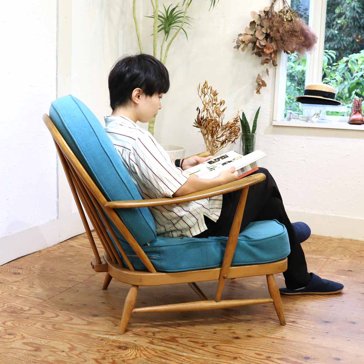 アーコール / ERCOL イージーチェア アームチェア ウィンザーチェア