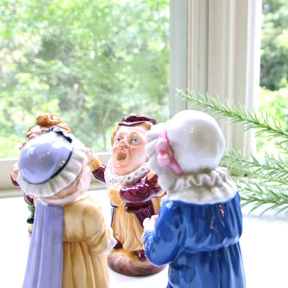 リチャードジノリ / Richard Ginori フィギュリン 8体 イタリア 中古