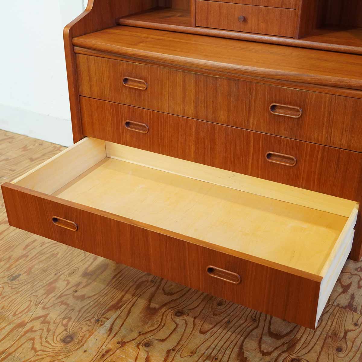 ライティングビューロー チェスト 北欧 デンマーク製 中古 デスク 机