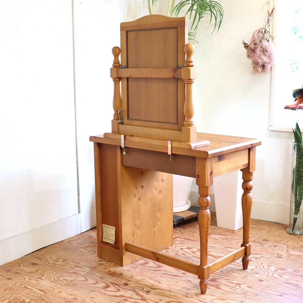 コスガ / KOSUGA プロヴァンスシリーズ ドレッサー デスク 中古 パイン