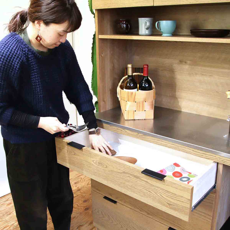 unicoウニコ ADDAY カップボード W820 unico ウニコ ADDAY(アディ