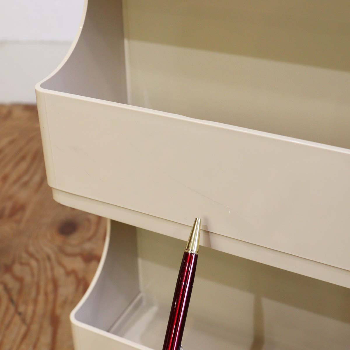 B-LINE ボビーワゴン 2段2トレイ ベージュ 日本限定 カラー オプション