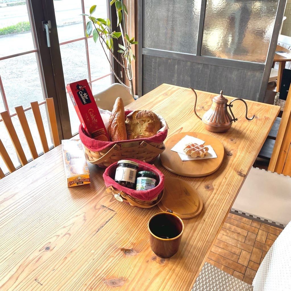 ロンガバーガー / Longaberger バスケット 大 蓋つきかご 中古