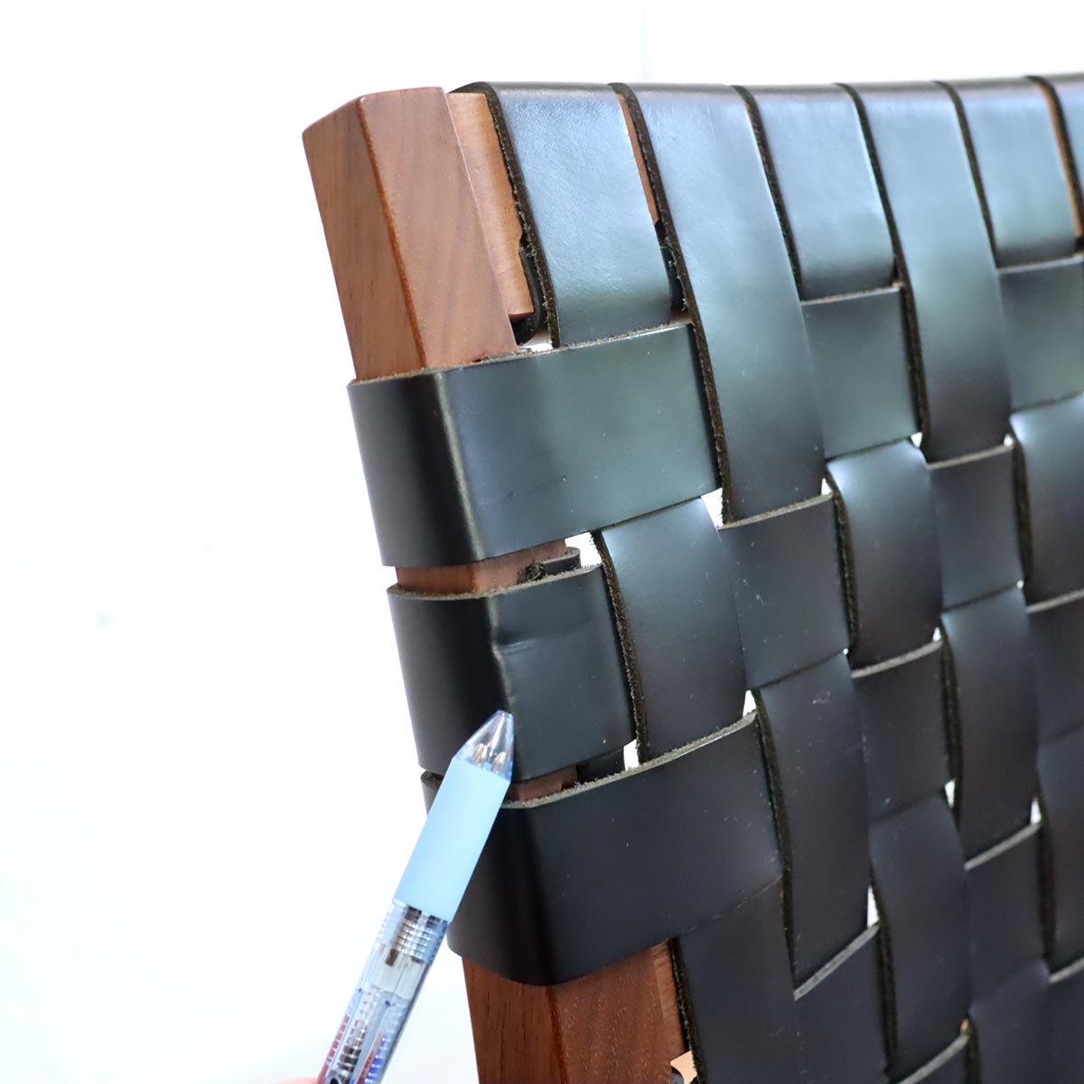 YOU】Ritzwell KLINTクリント ダイニングチェア 黒本革② Ritzwell