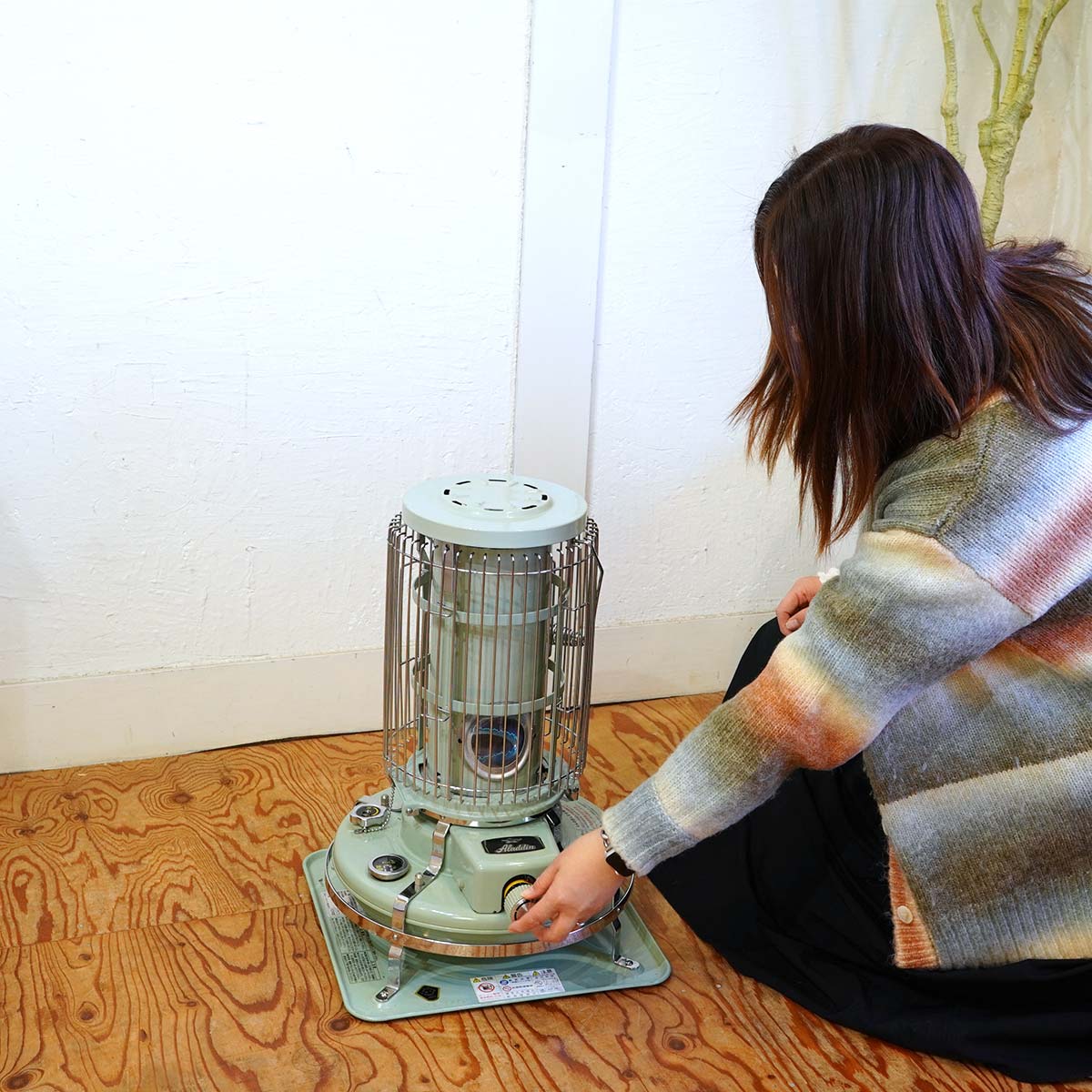 used Aladdin BF3905 アラジン 石油ストーブ ブルーフレームヒーター