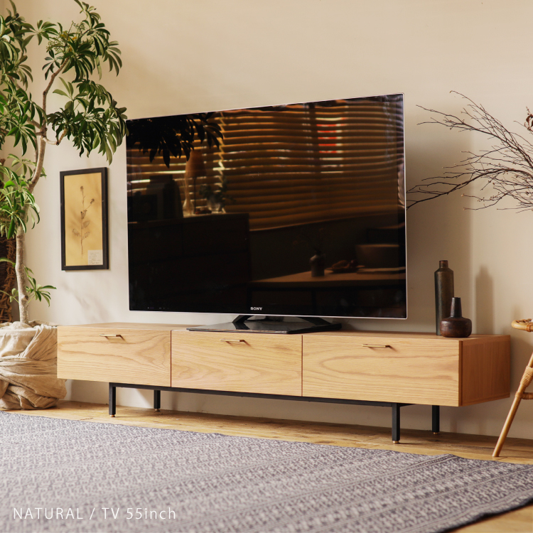 TVボード WIRY／NA 幅180cmタイプ ｜家具・インテリア通販 Re:CENO(リセノ)