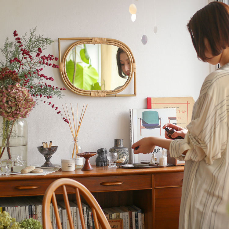 ミラー JUGLAS LEAF ｜家具・インテリア通販 Re:CENO(リセノ)