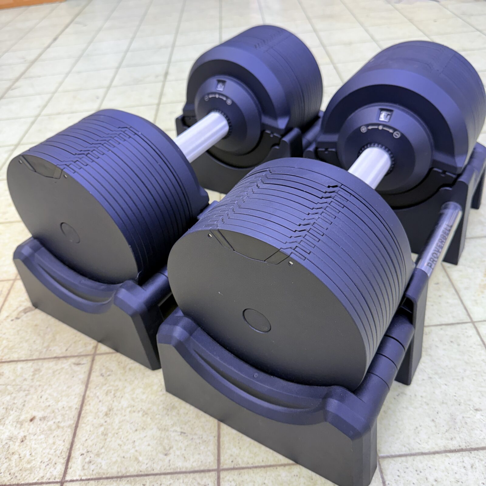 PROVERBELL プロバーベル 可変式ダンベル 41.5kg ペア お売りいただき