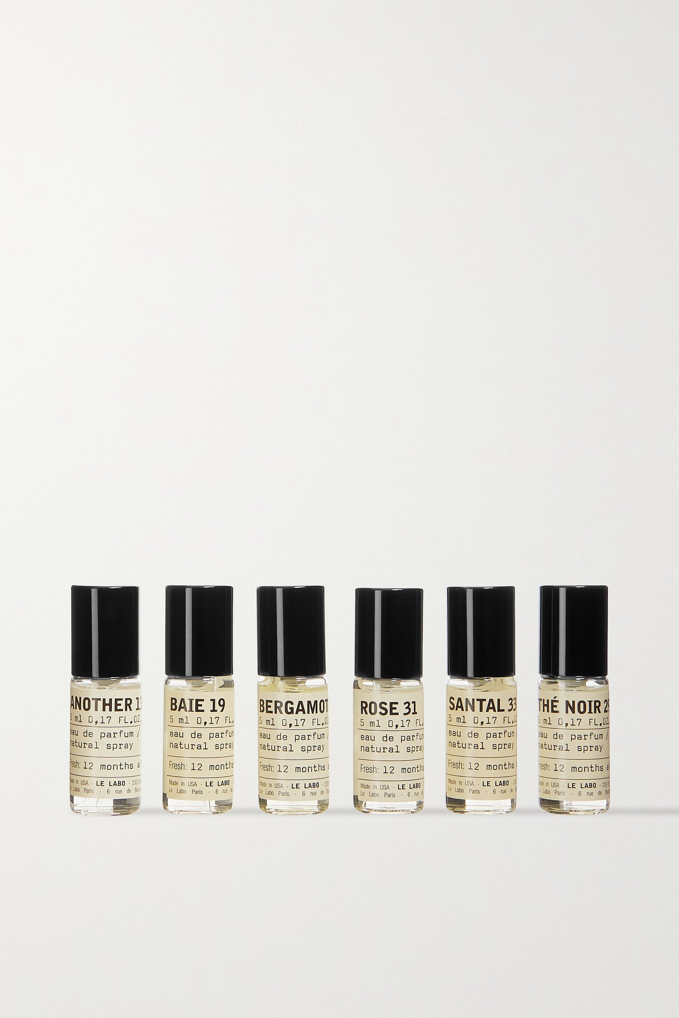 Le Labo + Eau de Parfum Discovery Set, 6 x 5ml
