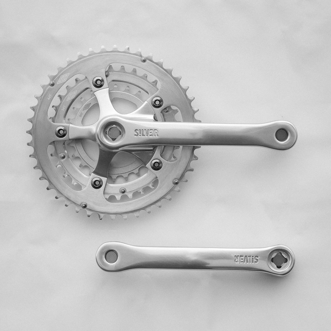 Crank - Silver3 - Triple 44x34x24 – Rivendell Bicycle Works