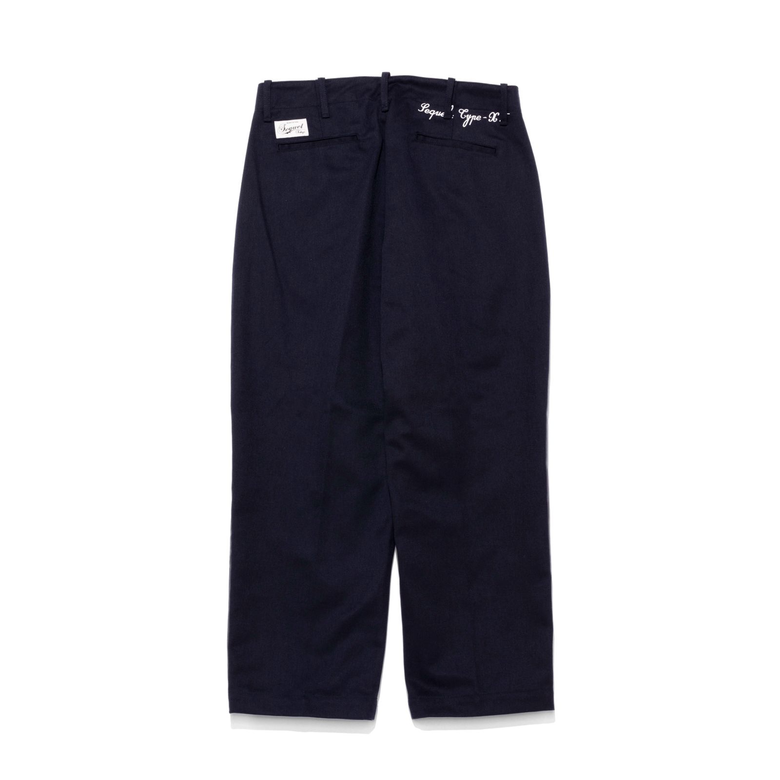 SEQUEL シークエル CHINO PANTS TYPE-F NAVY SEQUEL(シークエル