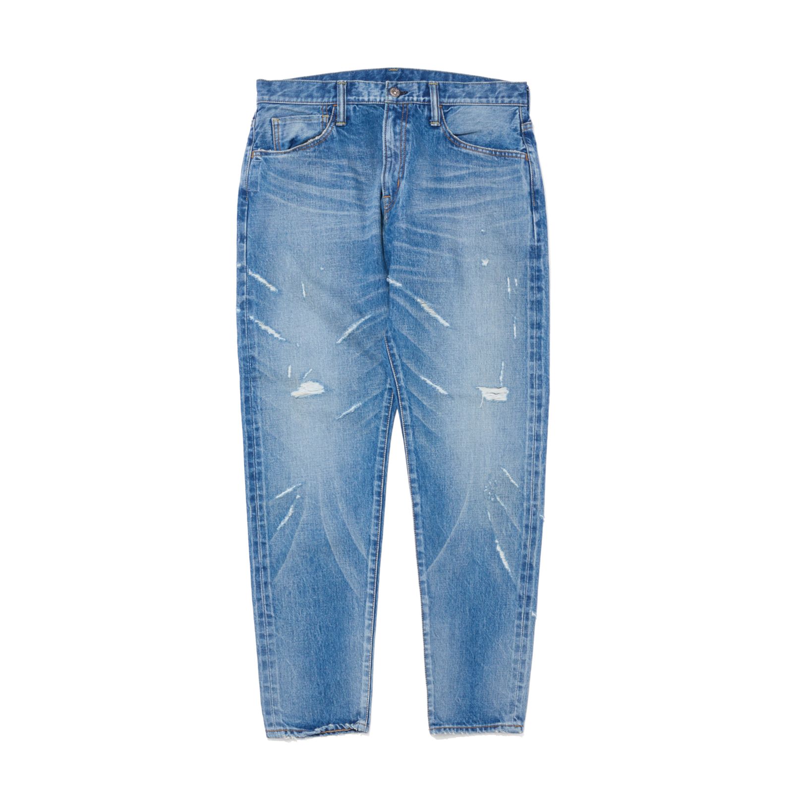 SEQUEL - SQ-25SS-PT-07 x FRAGMENT DAMAGE DENIM PANTS INDIGO | River