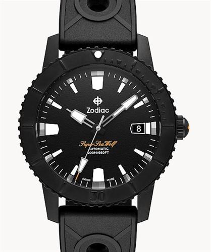 53 Compression Automatic Black zo9289 - Zodiac Super Sea Wolf Core