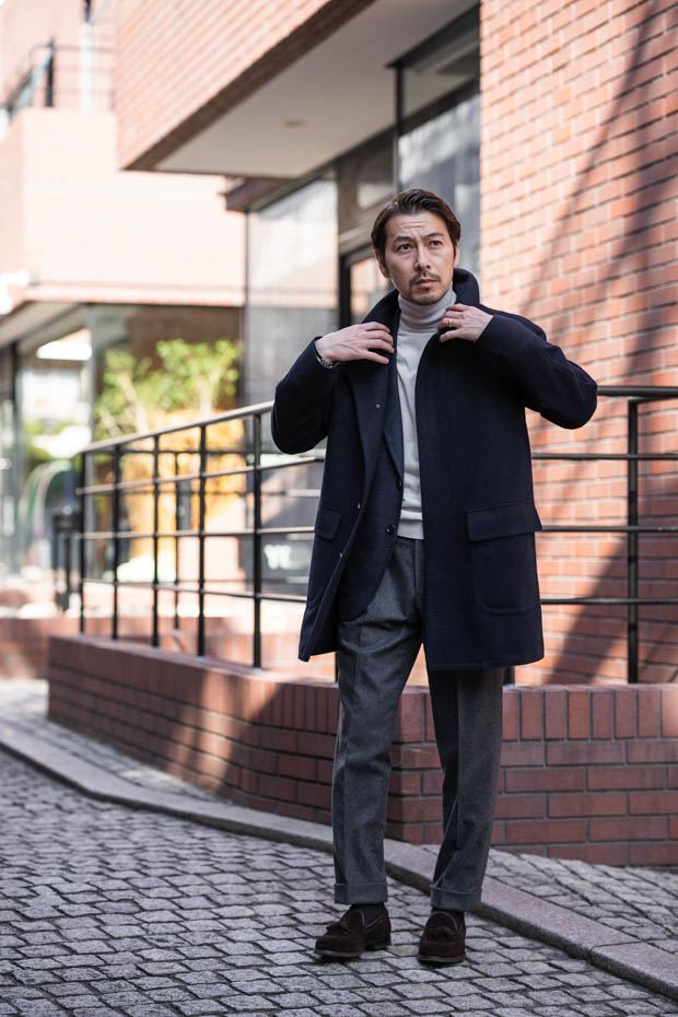 NAVY DRIVING COAT | RING JACKET（リングヂャケット） SINCE1954
