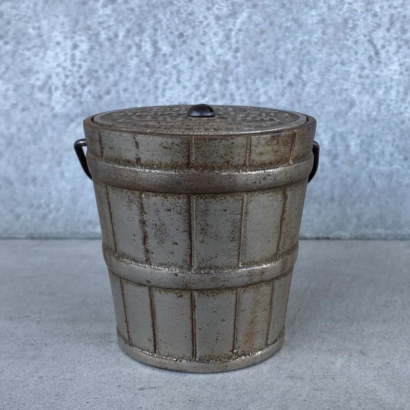 VINTAGE ANTIQUE WHITE CITY PUZZLE SAVINGS BANK ヴィンテージ