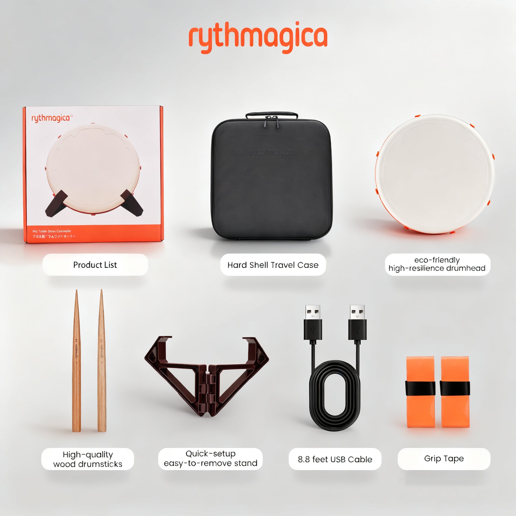 TDC10 Pro Drum Controller for Taiko no Tatsujin and Rhythm Games