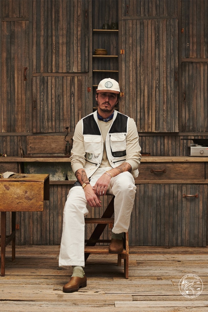 Aime leon dore x Woolrich 帽子 L