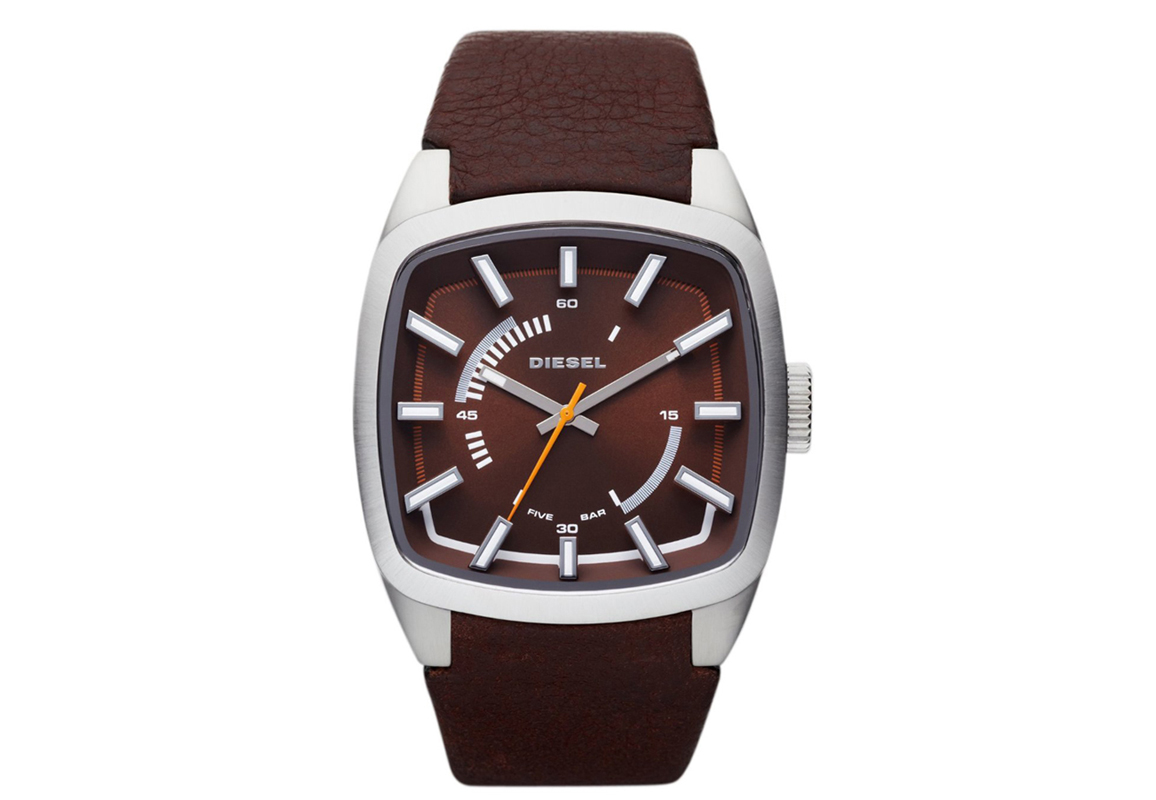 Watchband Diesel DZ1528 leather (Free shipping NL & BE)