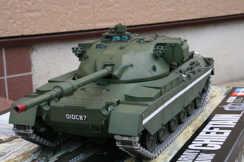 未組立】TAMIYA 1/25 RC イギリス陸軍 チーフテン戦車 ラジコン タミヤ