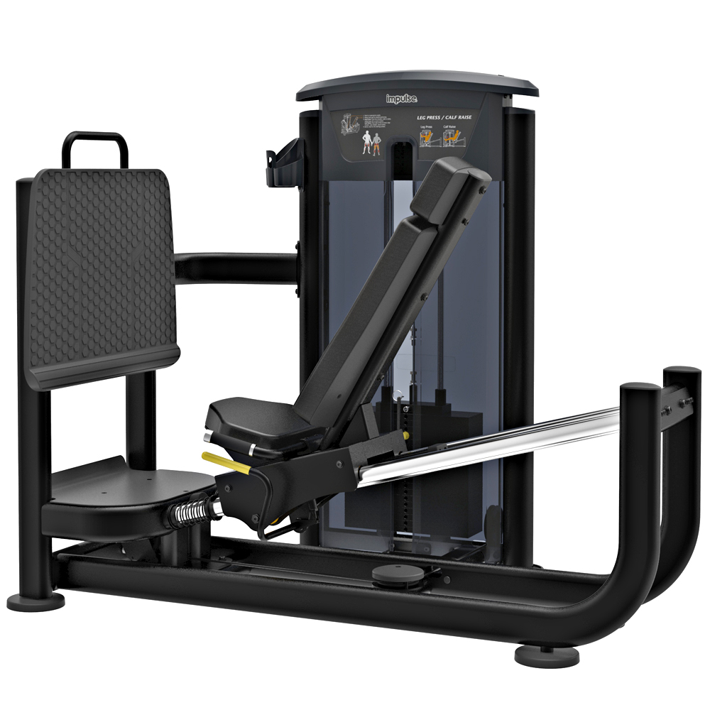 レッグプレス | フットプレートを足で押し上げることにより、大腿四頭