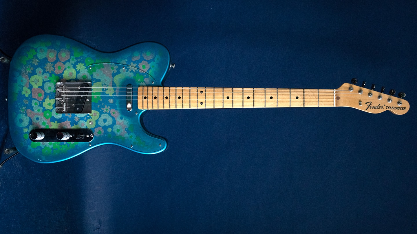 2002 Fender Blue Floral Telecaster - Willie's Guitars
