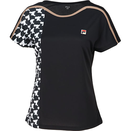 上下セット FILA テニスウェア XL ドット柄 プリーツ 上下セット FILA