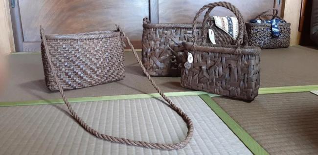 川崎町の『匠』訪問 山葡萄細工 丹野さん - 宮城県川崎町公式ホームページ