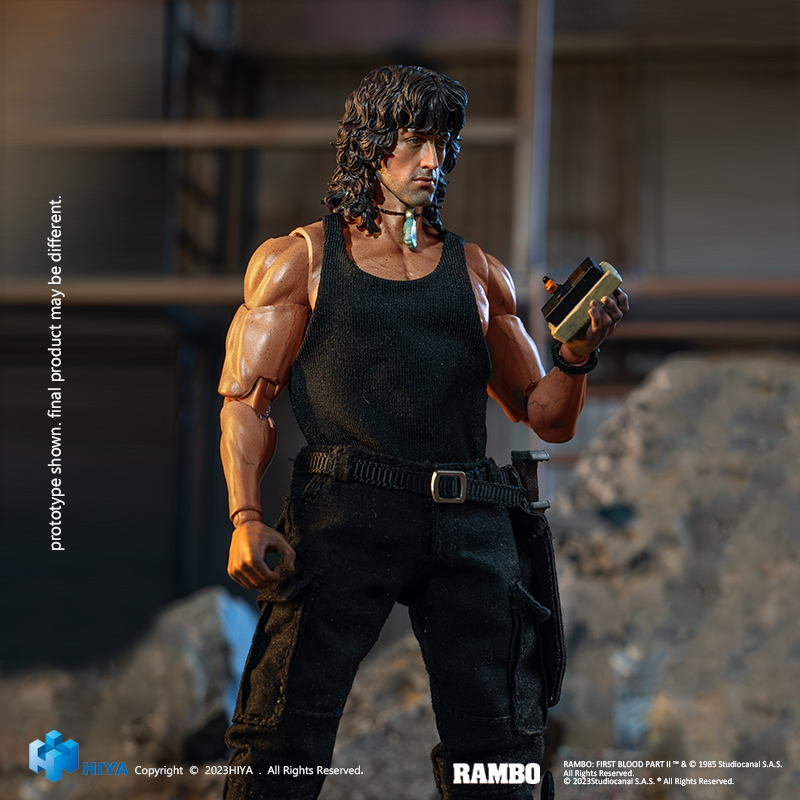 Rambo III Figure by Hiya Toys - The Toyark - News