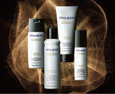 milbon” REAWAKEN シャイン リニューイング オイルシャンプー 株式会社