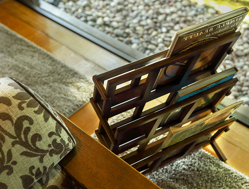 3段マガジンラック大｜Wood-PRO｜豊岡クラフト