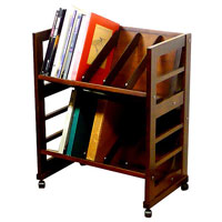 三段マガジンラック [雑誌を美しく収納,3段の収納スペース,前傾収納