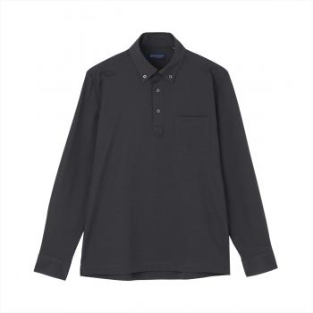 ポロシャツ 長袖 ビズポロ メンズ(M ダークグレー): 東京シャツ公式