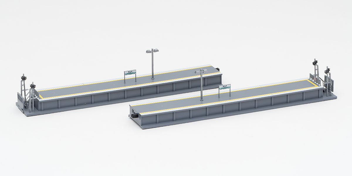 島式ホーム(都市型)端ホームセット｜製品情報｜製品検索｜鉄道模型