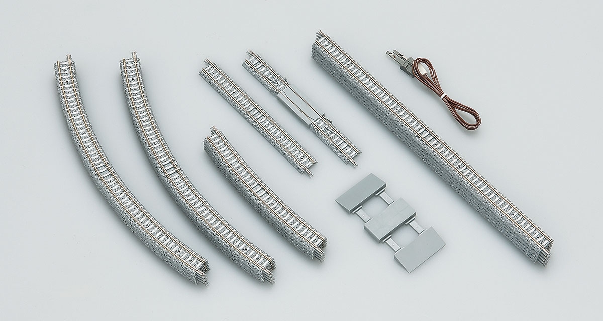 レールセット複線化すれ違いセット(レールパターンD)｜製品情報｜製品