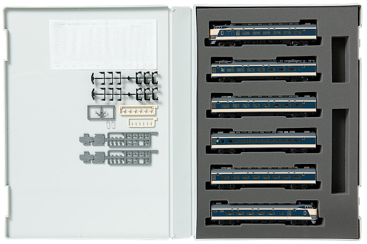 国鉄 583系特急電車（クハネ581シャッタータイフォン）基本セット