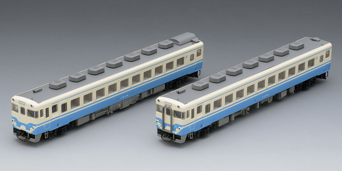 JR キハ58系急行ディーゼルカー(パノラミックウインドータイプ・JR四国