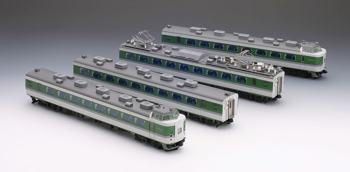 JR 489系特急電車（あさま）基本セット｜製品情報｜製品検索｜鉄道模型