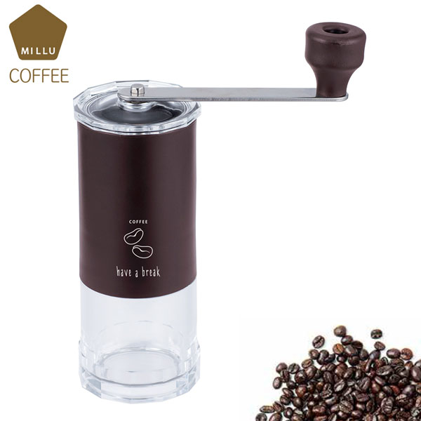 MILLU （ミルル） セラミックコーヒーミル pure ピュア MI-015 （川崎