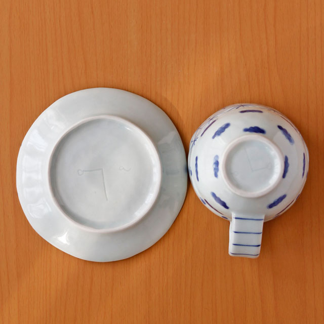 砥部焼の和食器 スギウラ工房のコーヒーカップ【砥部工房 からくさ】