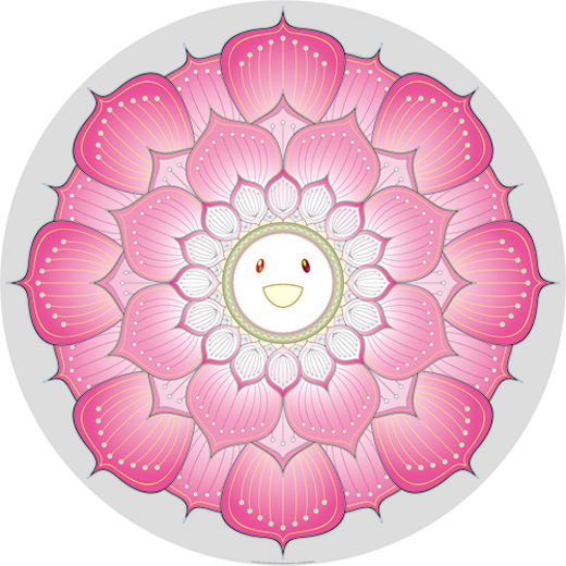 ロータスフラワー ピンクLotus Flower (Pink)|村上隆Takashi Murakami