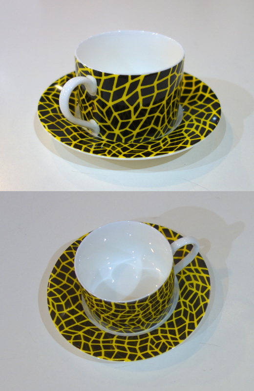 Infinity Nets (カップ・ソーサー)Infinity Nets (cup, saucer)|草間