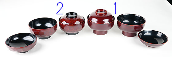 煮物椀 溜内黒2種 | 輪島塗の塗師屋 輪島漆器大雅堂（公式サイト）