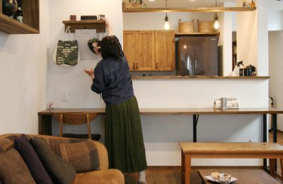 高知市の男前インテリアが映えるKさま邸に、ご入居後のお宅訪問