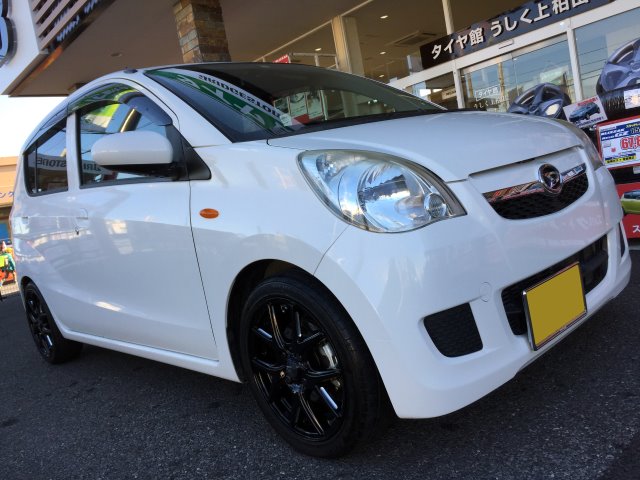 ダイハツ・ミラL275】スポーツキャタライザー装着＆ホイール交換です