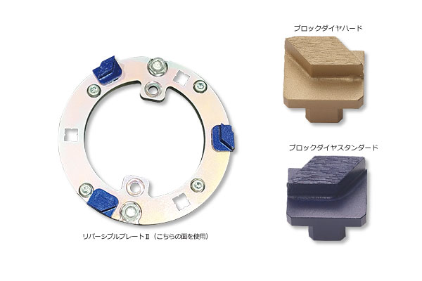 LINAX ポルチェⅡK-200ENV用カッター ブロックダイヤハード（3個入