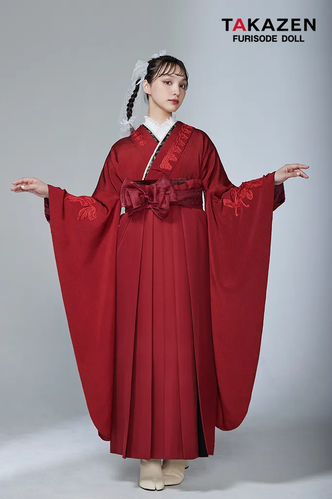 taka 簡単着付け袴110cm 髪飾り2個 ブーツ TAKA様特別セット専用 taka