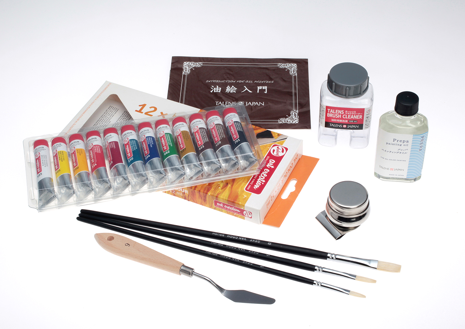 ターレンス アートクリエーション 油絵具スケッチセットD | 製品情報