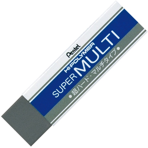 たのめーる】ぺんてる スーパーマルチ消しゴム ZEB20 1個の通販