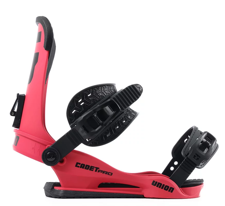 Union Kids Cadet PRO Snowboard Bindings (Closeout) 2025 - magenta