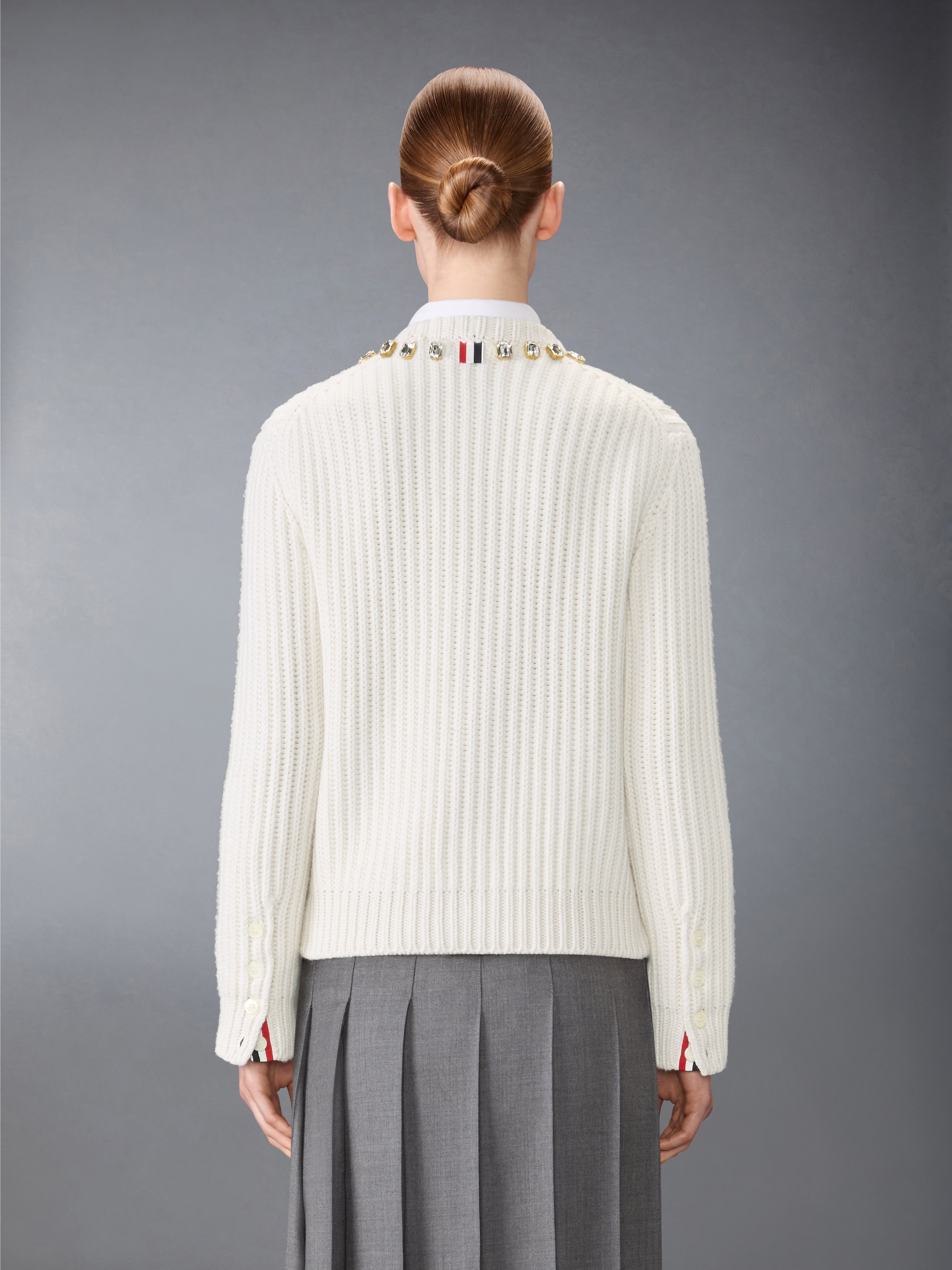 Hunting Tweed Silk Twill Shirt | Thom Browne